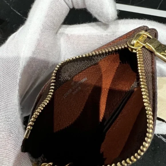 Monogram Key Coin Pouch - Picture 4 of 10